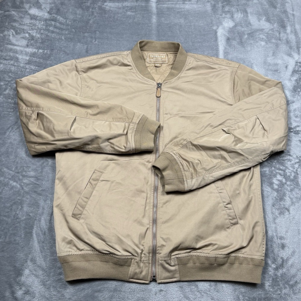 Thursday Boot Co. Union Bomber Khaki Jacket Men's XXL